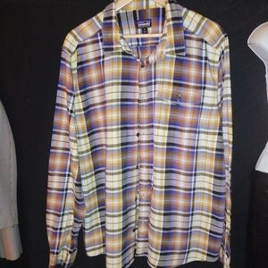 Patagonia Multicolor Plaid Button Down Shirt